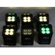 6x Chauvet DJ FreedomPar Quad-4IP battery uplighters in flight case - Image 7 of 13