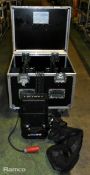 1x LIFTKET SK070/17 2000kg Electric chain hoist 18m (DOM 2019) in wheeled flight case