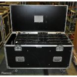 16x Chauvet Colorband Pix in 5 Star wheeled flight case - W 1200 x D 600 x H 710mm