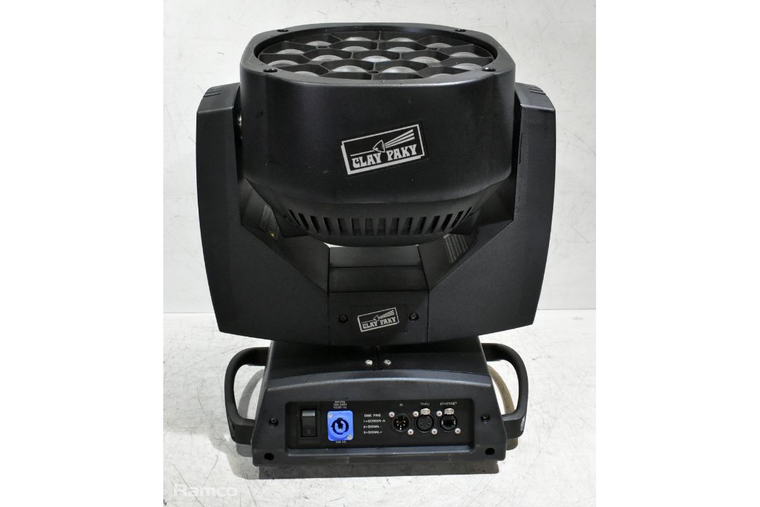 Clay Paky 3x Aleda B-EYE K10 C61419 moving LED wash light with wheeled flight case - Image 4 of 20
