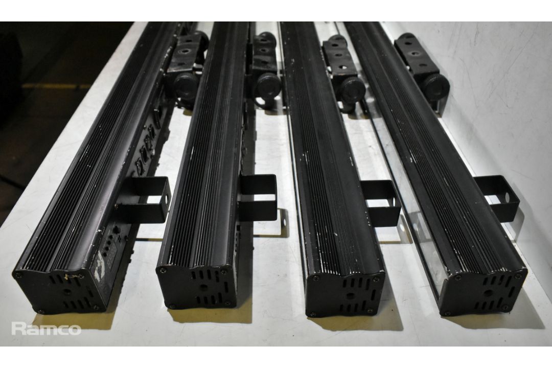 16x Chauvet Colorband Pix in 5 Star wheeled flight case - W 1200 x D 600 x H 710mm - Image 10 of 16
