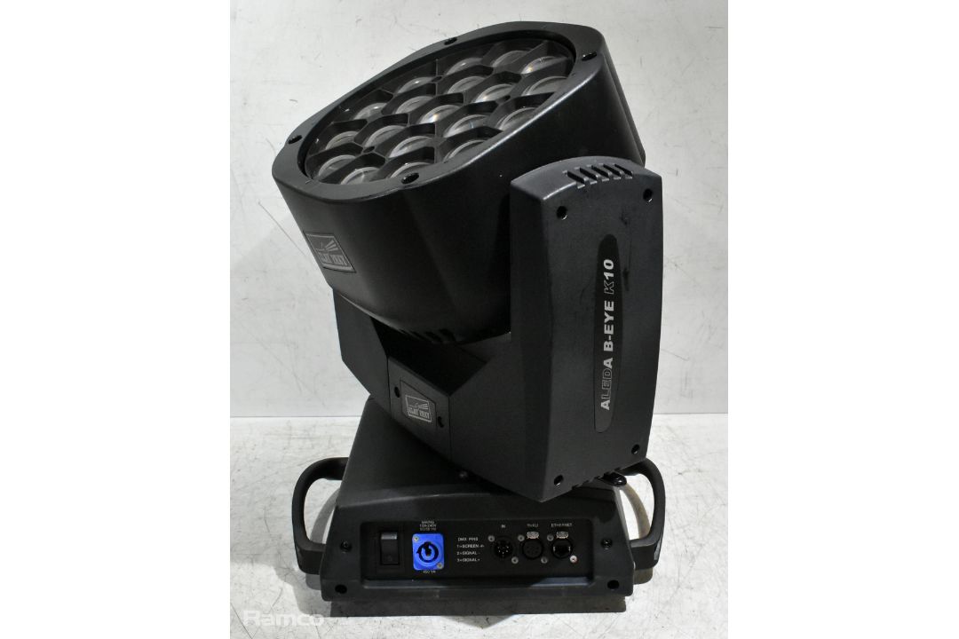Clay Paky 3x Aleda B-EYE K10 C61419 moving LED wash light with wheeled flight case - Image 6 of 20