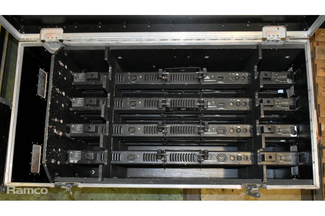 16x Chauvet Colorband Pix in 5 Star wheeled flight case - W 1200 x D 600 x H 710mm - Image 4 of 16
