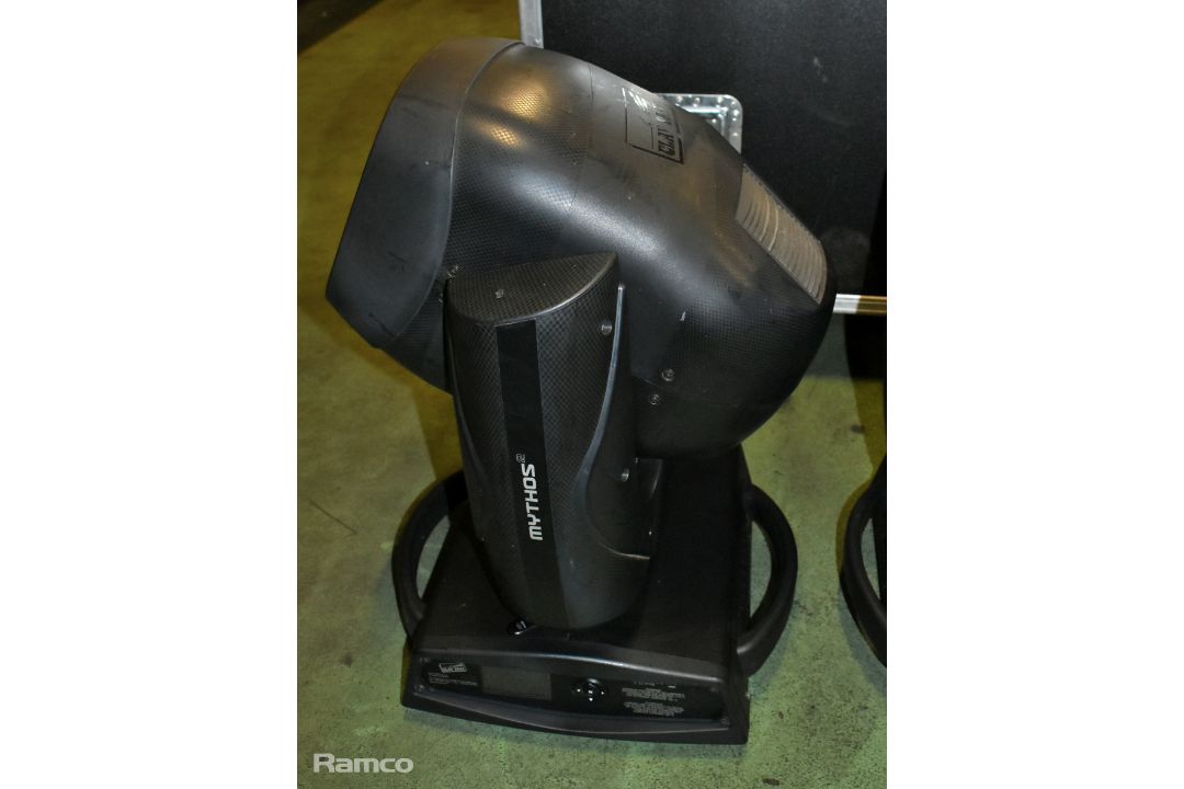 2x Clay Paky Mythos 2 C61391 - moving head beam light, 115/213V, with wheeled flight case - Image 8 of 13