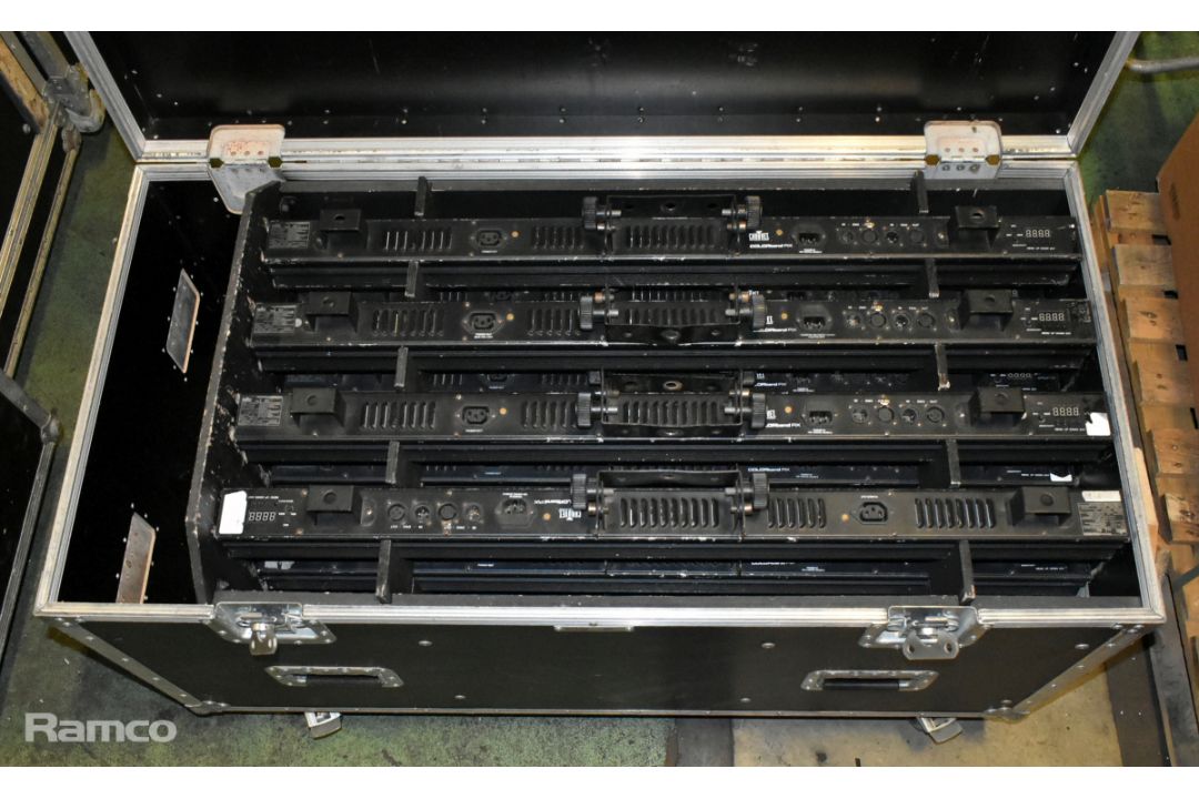 16x Chauvet Colorband Pix in 5 Star wheeled flight case - W 1200 x D 600 x H 710mm - Image 2 of 16