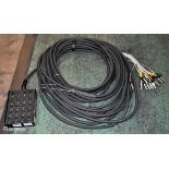 Horizon Stage Series XLR audio multicore stagebox - 16 inputs and 4 outputs