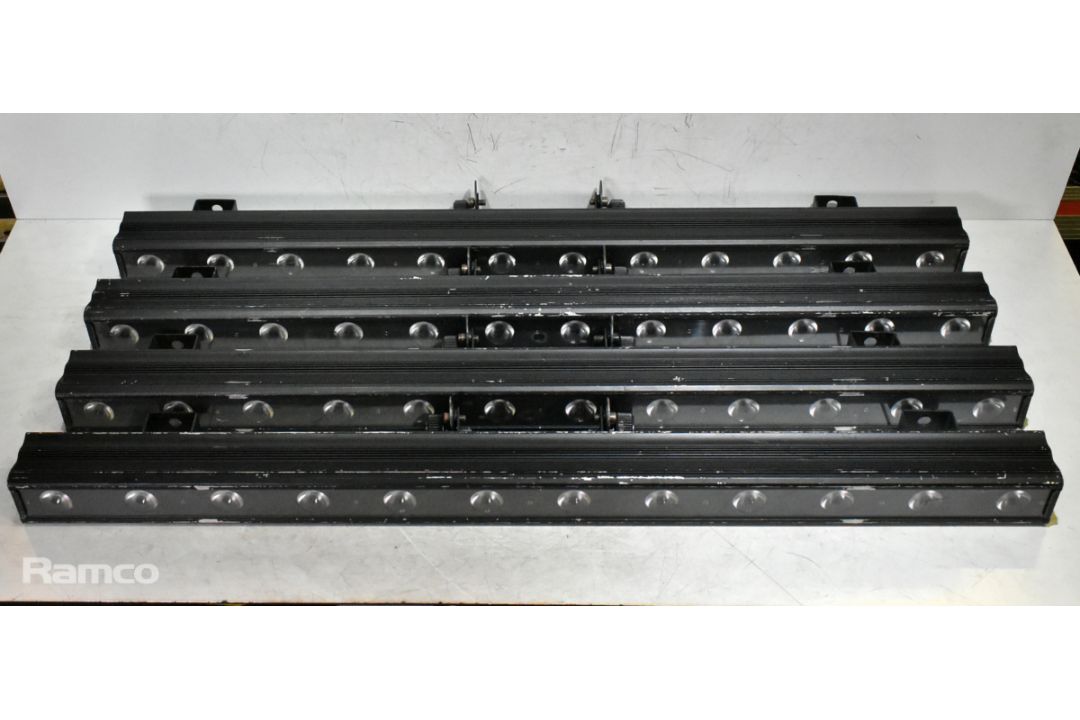 16x Chauvet Colorband Pix in 5 Star wheeled flight case - W 1200 x D 600 x H 710mm - Image 5 of 16