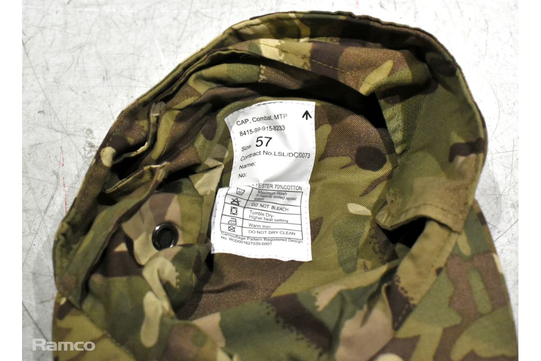 95x British Army MTP mixed hats - cold weather, tropical and combat -mixed sizes - Image 6 of 9