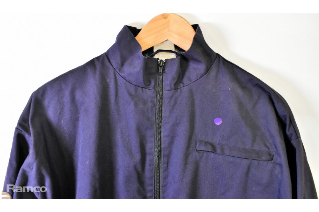 15x Pti Tri service navy tracksuit jackets - mixed sizes - Image 2 of 7