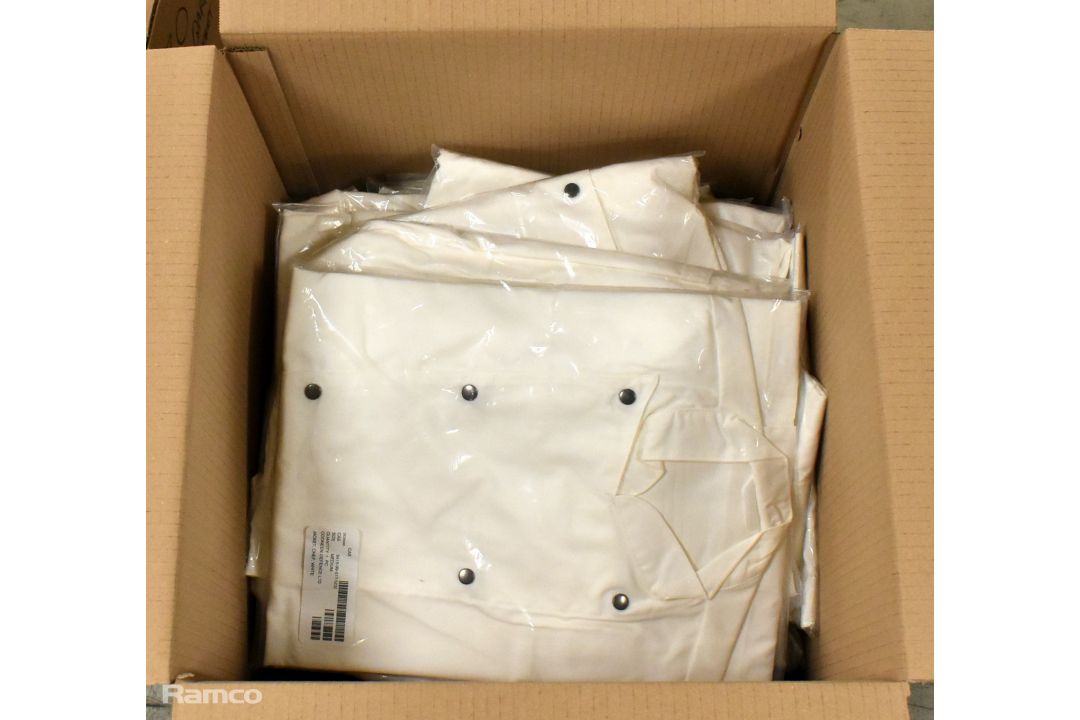 21x Chefs white jacket - mixed sizes - Image 7 of 7