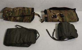 12x British Forces cleaning pouches