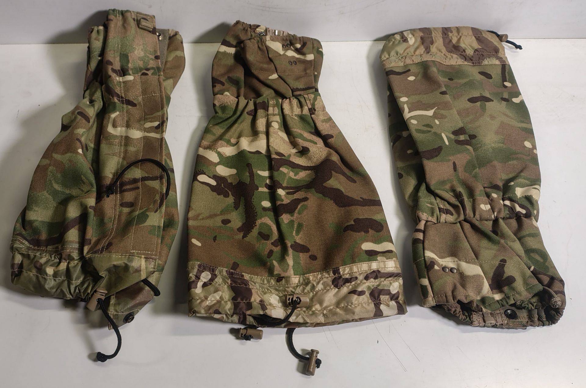 20x British Army MTP MK2 gaiters standard - singles