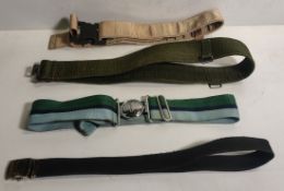 70x British Forces belts - various types and sizes