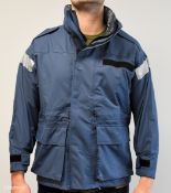 50x British RAF wet weather jackets - mixed sizes