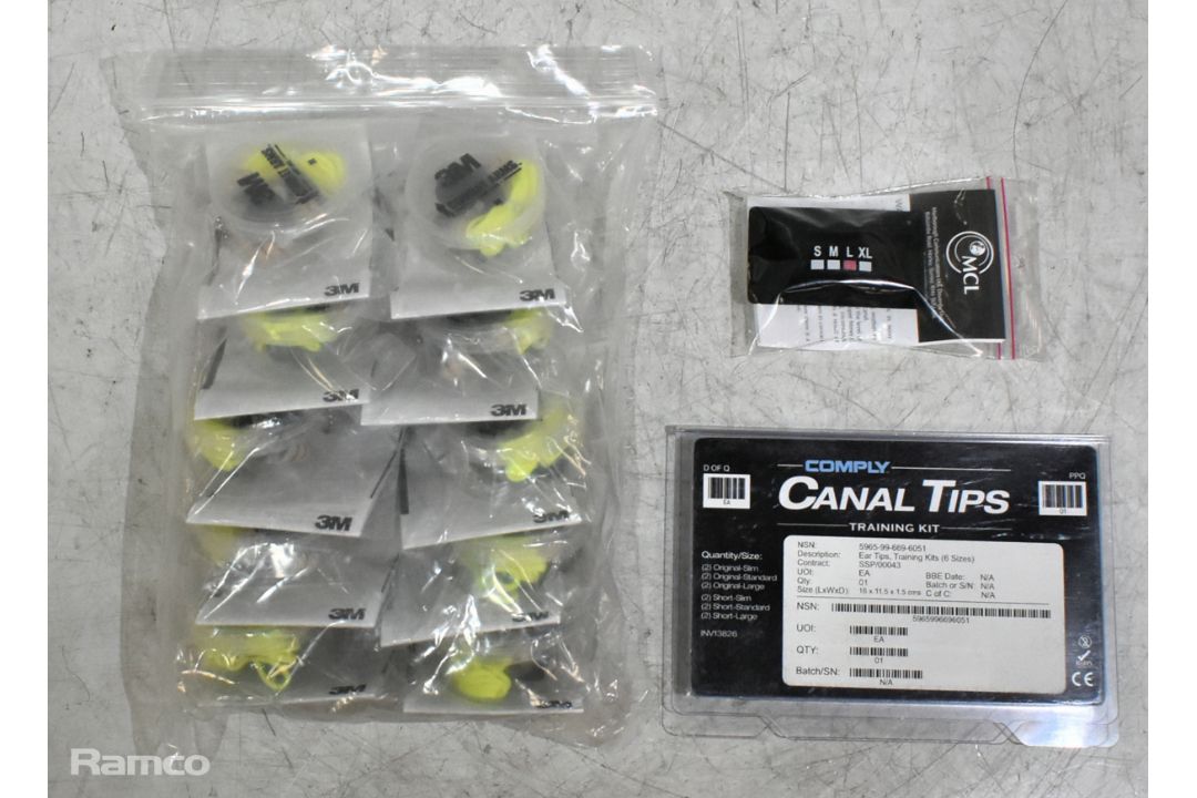 111x Mixed earplugs - Image 1 of 7