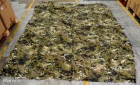 9x MTP shelter sheets - mixed sizes