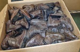 100x pairs of Grade 2 Various combat boots - may include - Magnum, YDS, Haix - mixed sizes