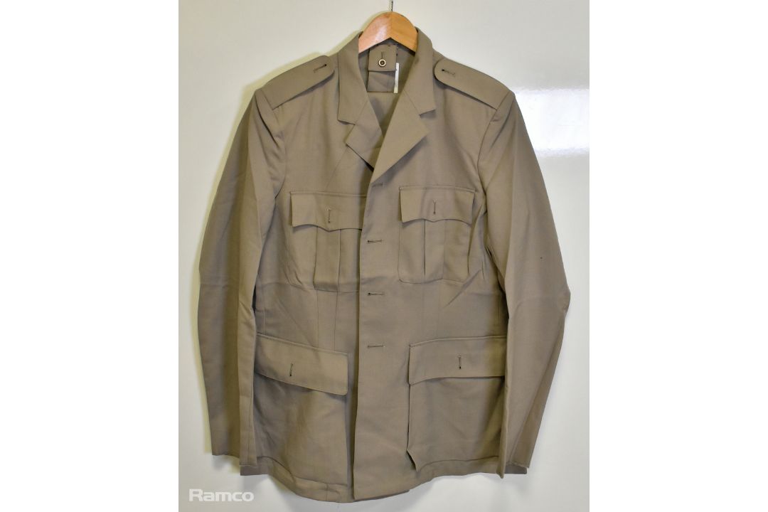 40x Men's no 4 officer dress, RAF no 6 dress uniform jacket and trousers - grey - Image 1 of 12