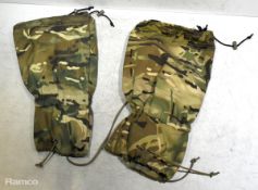 38x British Army MTP MK2 gaiters standard - singles