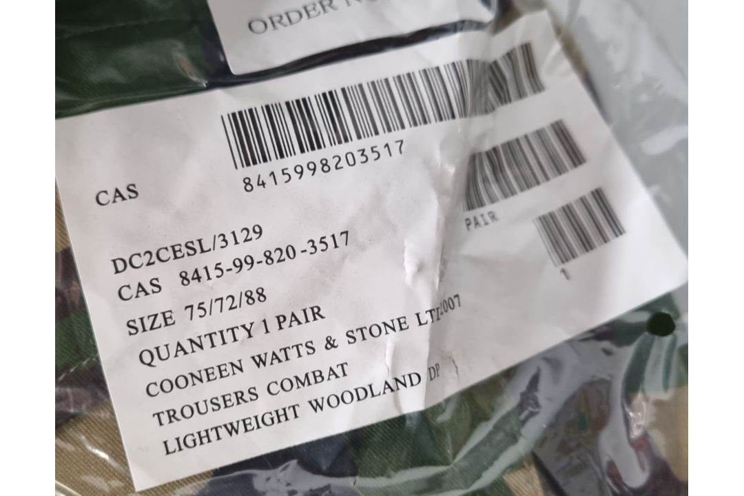 14x DPM woodland lightweight combat jackets, 35x DPM Woodland lightweight combat trousers - Image 13 of 28