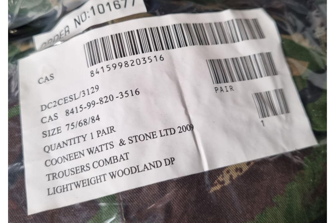 14x DPM woodland lightweight combat jackets, 35x DPM Woodland lightweight combat trousers - Image 4 of 28