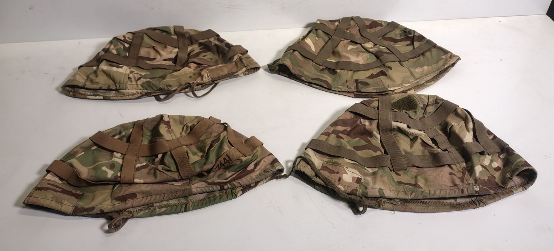 115x British Army MTP combat helmet covers - mixed types - mixed sizes