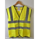 120x High visibility vests - mixed sizes