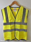 120x High visibility vests - mixed sizes