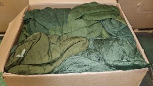 30x Medium weight sleeping bags - various types - may include arctic