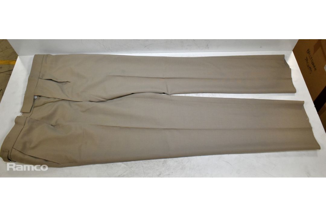 40x Men's no 4 officer dress, RAF no 6 dress uniform jacket and trousers - Grey - Image 5 of 13