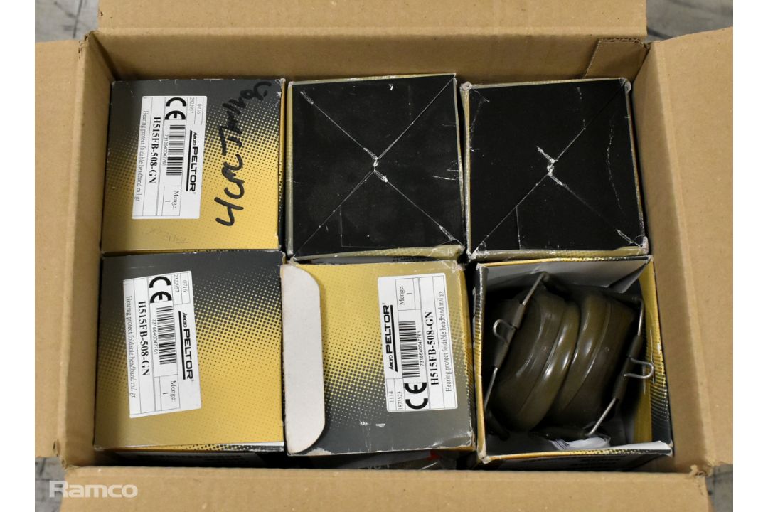12x Peltor foldaway ear defenders - some boxes may be damaged - Image 5 of 5