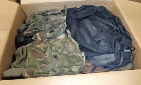 Mixed bags - rucksacks, holdalls - may require repair or be as spares - 102 kg - see pictures