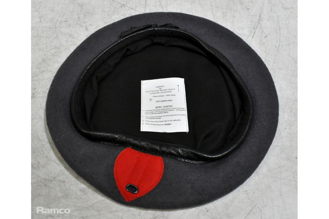80x Queen Alexandra's Royal Army Nursing Corps grey berets - mixed sizes - Image 2 of 6