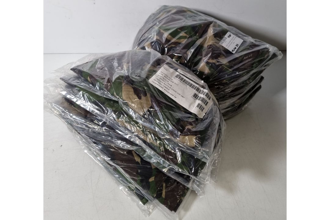 14x DPM woodland lightweight combat jackets, 35x DPM Woodland lightweight combat trousers - Image 1 of 28