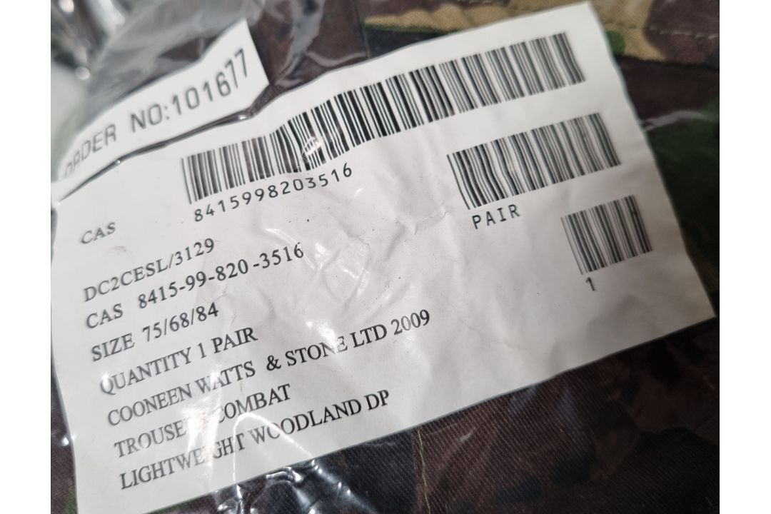 14x DPM woodland lightweight combat jackets, 35x DPM Woodland lightweight combat trousers - Image 11 of 28