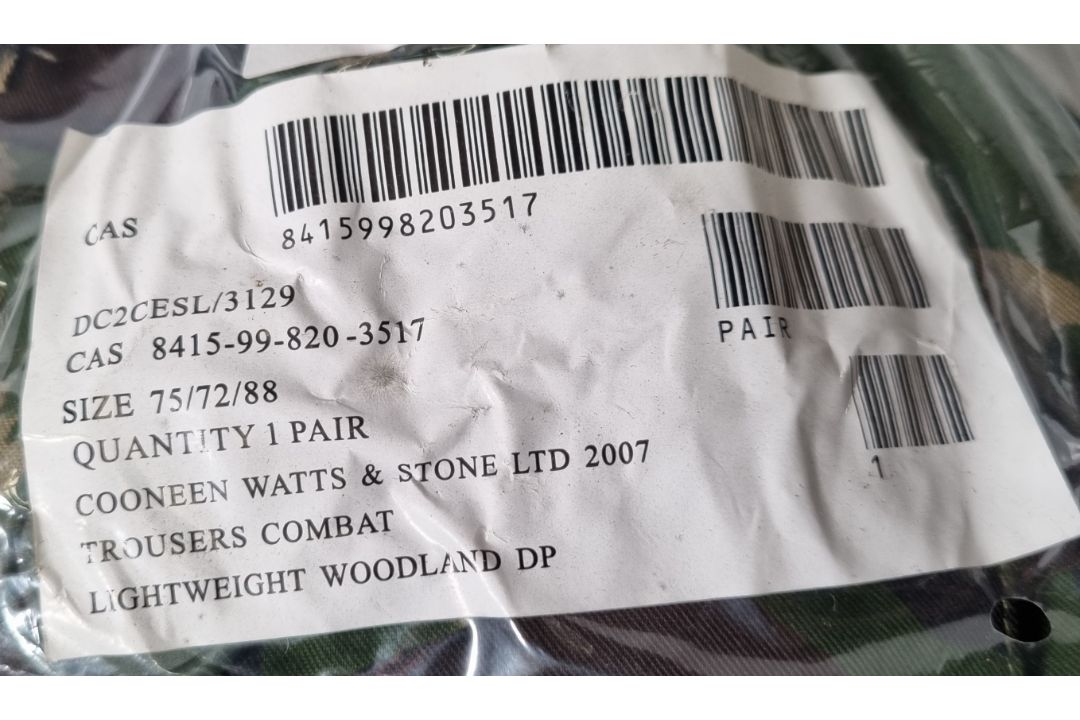 14x DPM woodland lightweight combat jackets, 35x DPM Woodland lightweight combat trousers - Image 8 of 28