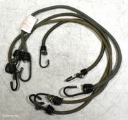British Forces bungee cords - mixed sizes - 19kg