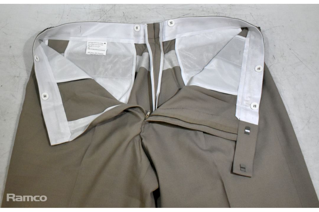 40x Men's no 4 officer dress, RAF no 6 dress uniform jacket and trousers - grey - Image 7 of 12