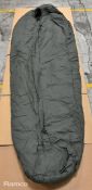 8x Medium weight sleeping bags - mixed sizes