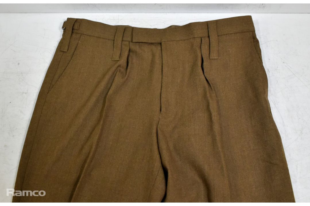 13x Men's no 2 brown dress trousers - mixed sizes - Image 2 of 8