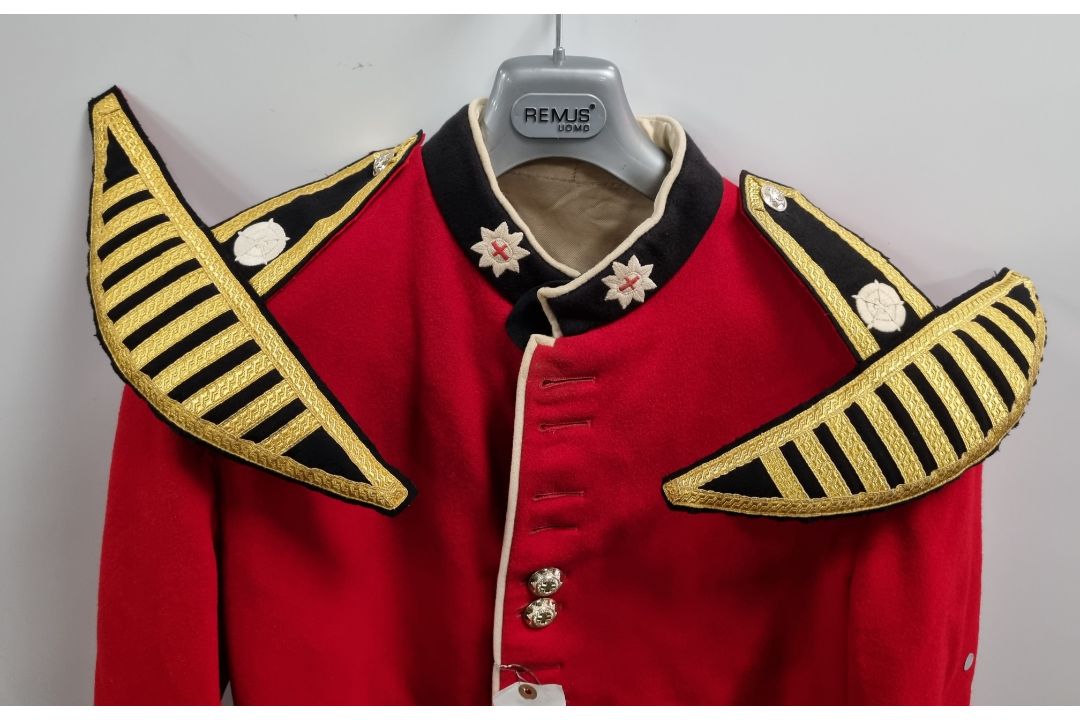 10x Navy tracksuit jackets, 2x RFD Beaufort protection garments, Coldstream Guards band red tunic - Image 4 of 16
