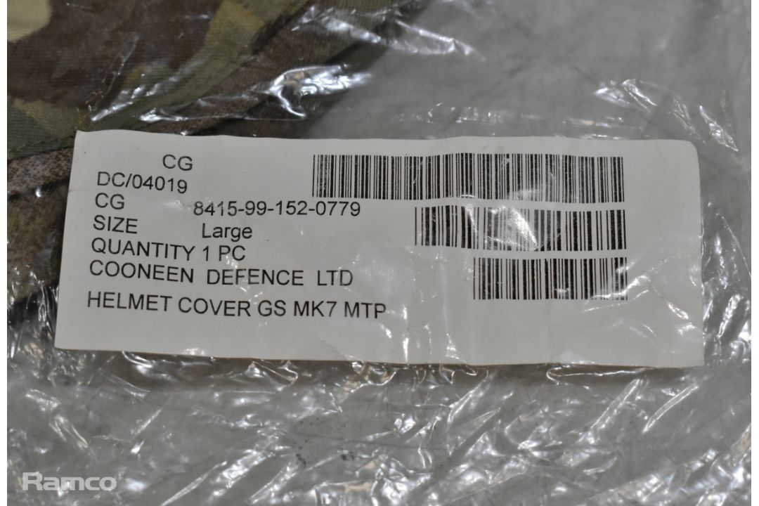 65x MTP helmet covers - mixed sizes - Image 5 of 7