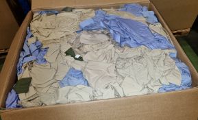 Approximately 720 British Forces shirts - mix of colours - mix of long and short sleeves