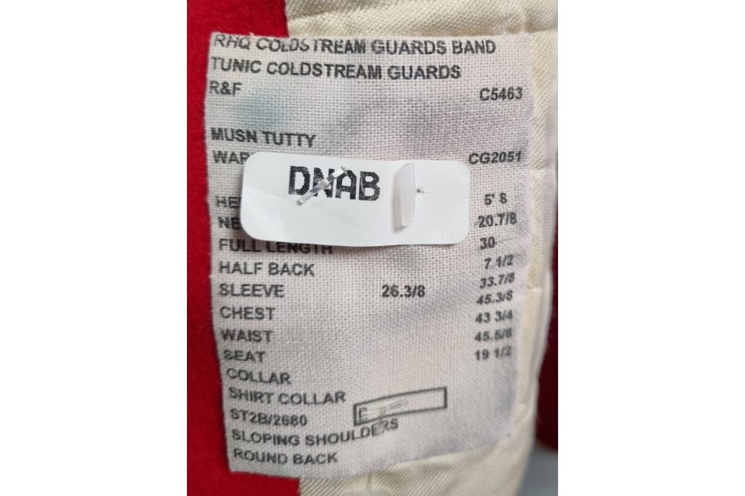 10x Navy tracksuit jackets, 2x RFD Beaufort protection garments, Coldstream Guards band red tunic - Image 8 of 16
