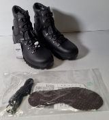 Altberg women's high liability black combat boots - size 5M