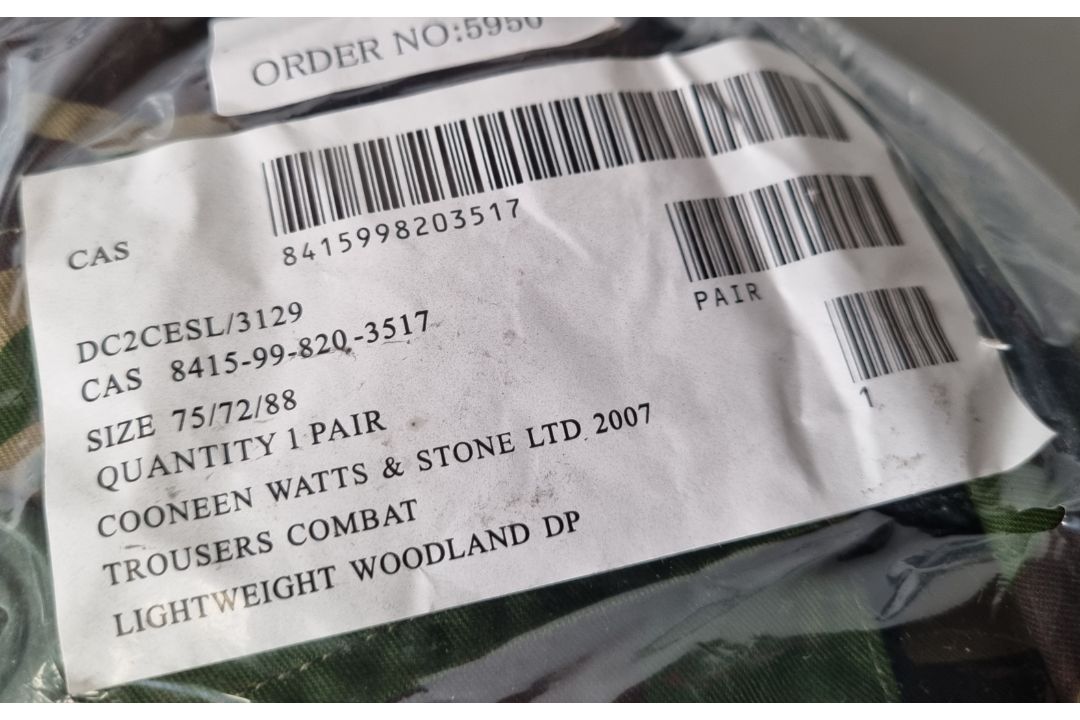 14x DPM woodland lightweight combat jackets, 35x DPM Woodland lightweight combat trousers - Image 3 of 28