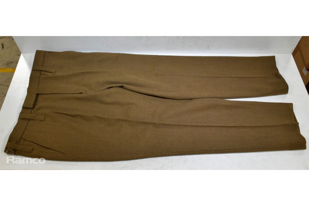 13x Men's no 2 brown dress trousers - mixed sizes - Image 1 of 8