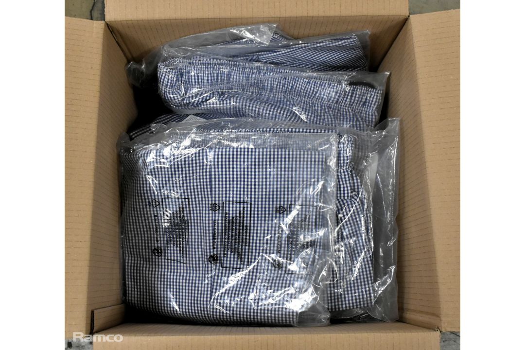 23x Chef trousers - Blue - mixed sizes - Image 6 of 6