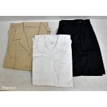 4x Women's PTI, Tri service Blue shorts - mixed sizes