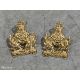 356x Box of British forces mixed ranks badges, buttons, belt buckles and pins - Image 2 of 14